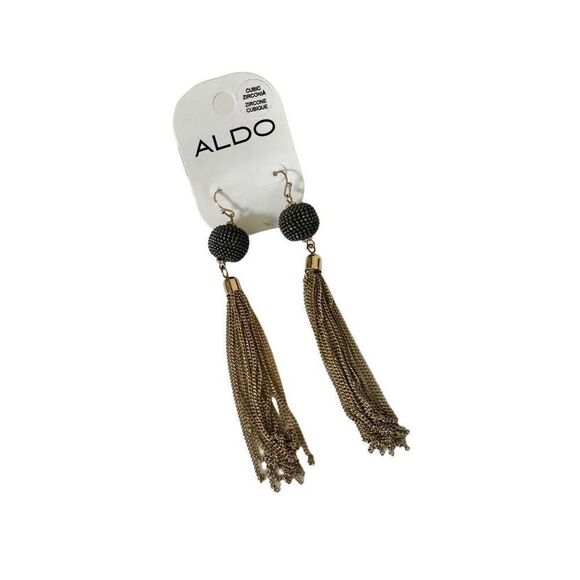 Aldo long chain tassel earrings - Picture 1 of 8